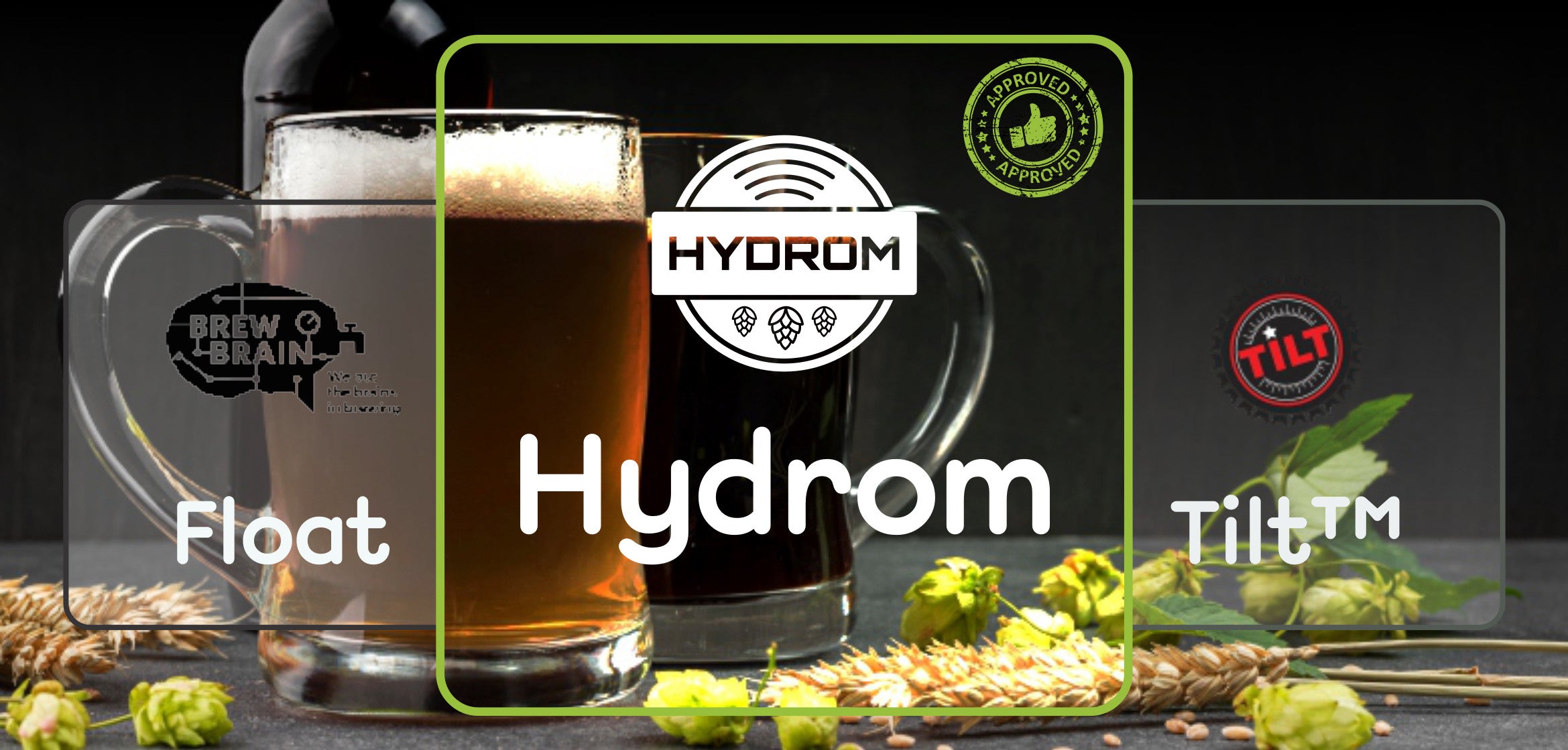 Hydrom vs. Float vs. Pill vs. Tilt™